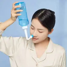 Irrigador Nasal Ergonómico – Sistema de Lavado y Alivio de Rinitis y Sinusitis
